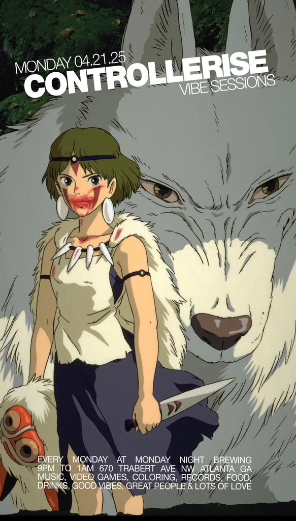 Controllerise Vibe sessions 04.21.25 Princess Mononoke