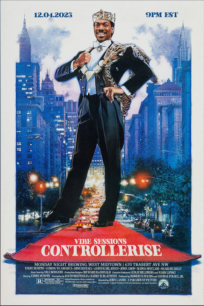 Controllerise Vibe sessions 12.04.23 (COMING TO AMERICA) General Admission Ticket