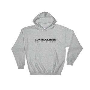 Logo hoodie grey