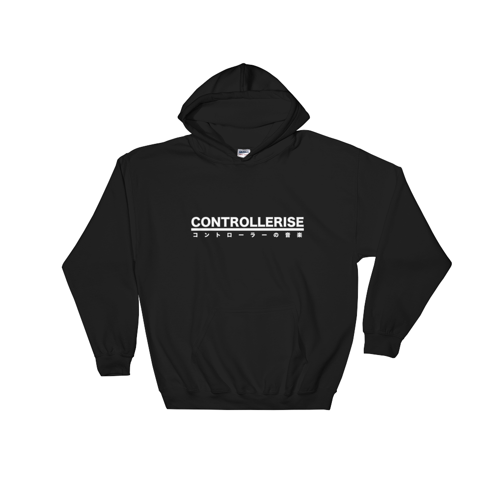 Logo hoodie black
